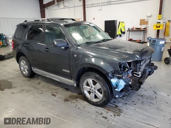 2008 Ford Escape Limited with VIN 1FMCU941X8KE30509, listed as a Copart auction lot 66380644 with 169,950 mi miles and Salvage Title. Bid and sale history available at carsss.com. Image 4.