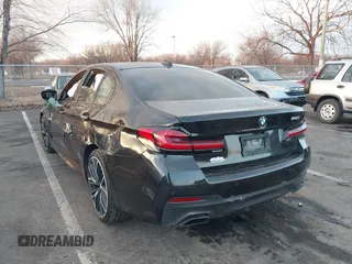 2021 BMW 5 Series 540i with VIN WBA53BJ02MWX06622, listed as a IAAI auction lot 41368197 with Not Provided miles and . Bid and sale history available at DreamBid. Image 3.