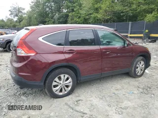 2013 Honda CR-V EX-L with VIN 5J6RM4H77DL002721, listed as a Copart auction lot 69295184 with 70,107 mi miles and Salvage Title. Bid and sale history available at carsss.com. Image 3.