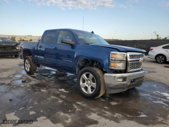 2015 Chevrolet Silverado 1500 LT with VIN 3GCUKRECXFG247114, listed as a Copart auction lot 48987495 with 179,820 mi miles and Salvage Title. Bid and sale history available at carsss.com. Image 4.