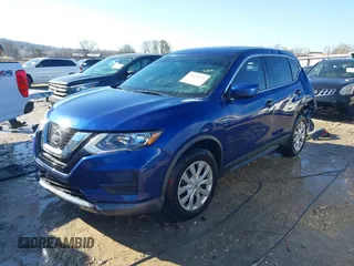 2017 Nissan Rogue S with VIN KNMAT2MV8HP586379, listed as a IAAI auction lot 41625476 with 60,762 mi miles. Bid and sale history available at carsss.com. Image 18.