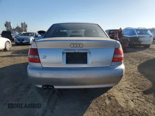 2001 Audi S4 with VIN WAURD68D31A020659, listed as a Copart auction lot 88546765 with 182,043 mi miles and Clean Title. Bid and sale history available at carsss.com. Image 6.