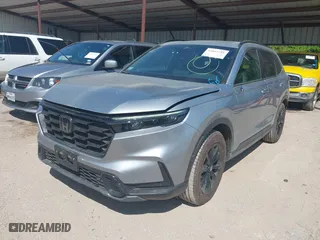 2025 Honda CR-V Hybrid Sport-L with VIN 2HKRS6H80SH802066, listed as a IAAI auction lot 42043281 with 404 mi miles. Bid and sale history available at carsss.com. Image 17.