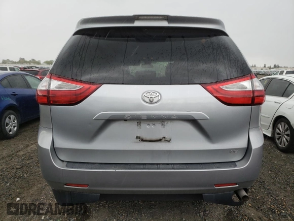 2018 Toyota Sienna LE Auto Access Seat with VIN 5TDKZ3DC6JS944274, listed as a Copart auction lot 51341315 with 49,036 mi miles and Salvage Title. Bid and sale history available at DreamBid. Image 6.