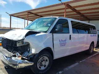 2013 Chevrolet Express Passenger LT with VIN 1GAZG1FG4D1149033, listed as a IAAI auction lot 41679269 with 204,020 mi miles and . Bid and sale history available at DreamBid. Image 14.
