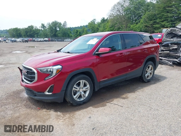 2019 GMC Terrain SLE with VIN 3GKALMEV4KL108753, listed as a IAAI auction lot 42558445 with 66,025 mi miles and . Bid and sale history available at DreamBid. Image 22.