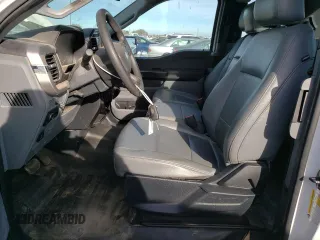 2021 Ford F-150 XL with VIN 1FTEX1CB0MKD56317, listed as a Copart auction lot 75570484 with 72,512 mi miles and Salvage title. Bid and sale history available at DreamBid. Image 7.