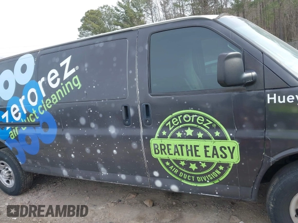 2016 Chevrolet Express Cargo Van with VIN 1GCZGHFF1G1247447, listed as a IAAI auction lot 41432611 with 111,432 mi miles. Bid and sale history available at carsss.com. Image 13.