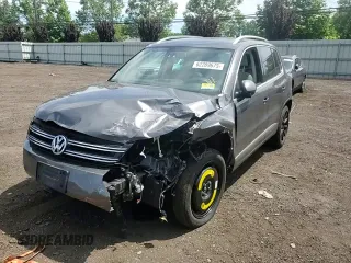 2013 Volkswagen Tiguan SE with VIN WVGBV7AX1DW009495, listed as a Copart auction lot 62289675 with Not provided miles and Salvage title. Bid and sale history available at DreamBid. Image 13.