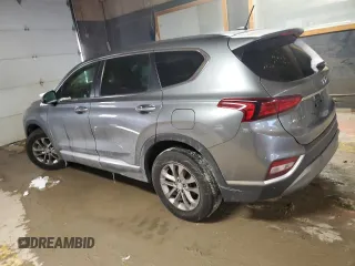 2019 Hyundai Santa Fe SE with VIN 5NMS23AD0KH079064, listed as a Copart auction lot 45982265 with 72,184 mi miles and Salvage Title. Bid and sale history available at DreamBid. Image 2.