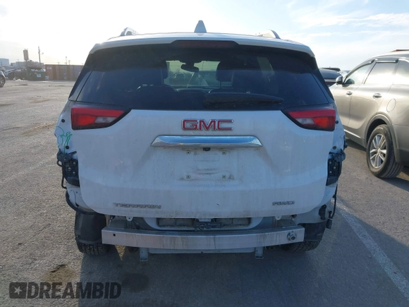 2021 GMC Terrain SLT with VIN 3GKALVEV3ML301727, listed as a IAAI auction lot 41669332 with 90,878 mi miles and . Bid and sale history available at carsss.com. Image 17.
