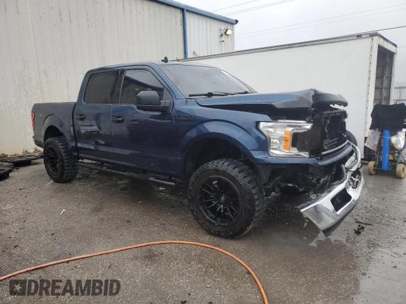 2020 Ford F-150 XL with VIN 1FTEW1E44LFA95783, listed as a Copart auction lot 41790685 with 117,281 mi miles and Salvage Title. Bid and sale history available at carsss.com. Image 4.