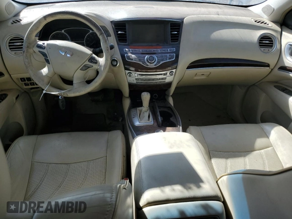 2013 Infiniti JX35 with VIN 5N1AL0MN5DC309903, listed as a Copart auction lot 55463665 with 186,669 mi miles and Clean Title. Bid and sale history available at carsss.com. Image 8.