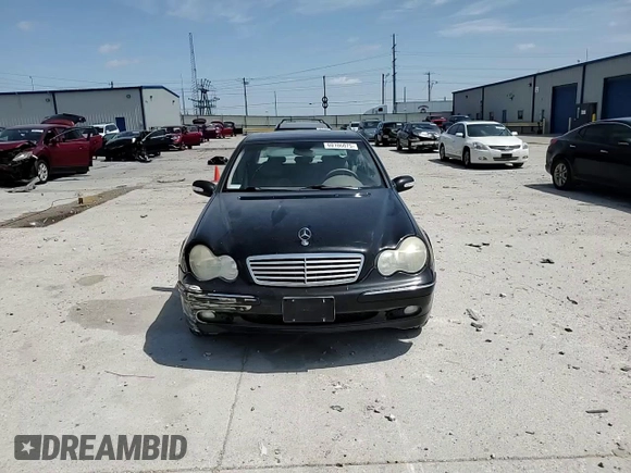 2003 Mercedes-Benz C 240 with VIN WDBRF61JX3F375295, listed as a Copart auction lot 60106075 with 153,767 mi miles and Salvage title. Bid and sale history available at DreamBid. Image 13.