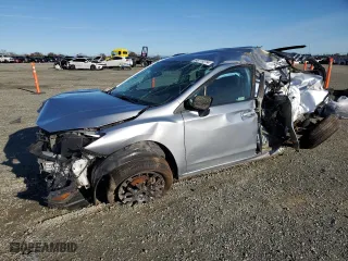 2018 Subaru Impreza with VIN 4S3GTAA65J1733770, listed as a Copart auction lot 86773214 with 57,581 mi miles and Salvage Title. Bid and sale history available at carsss.com. Image 1.