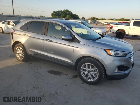 2021 Ford Edge SEL with VIN 2FMPK4J90MBA40902, listed as a Copart auction lot 52501675 with 24,520 mi miles and Salvage Title. Bid and sale history available at carsss.com. Image 4.
