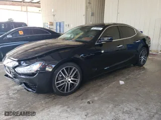 2020 Maserati Ghibli S with VIN ZAM57YSA3L1352215, listed as a Copart auction lot 60156663 with 9,868 mi miles. Bid and sale history available at carsss.com. Image 1.
