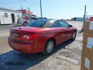 2008 Chrysler Sebring Touring with VIN 1C3LC55R08N643668, listed as a IAAI auction lot 42139359 with 145,984 mi miles and . Bid and sale history available at DreamBid. Image 4.