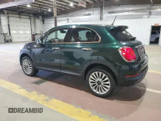 2016 FIAT 500X Lounge z VIN ZFBCFYDT6GP500506, wystawiony jako Copart lot #57641575 z przebiegiem 55 274 mil mil oraz Szkody całkowita. Historia ofert i sprzedaży dostępna na DreamBid. Obrazek 2.