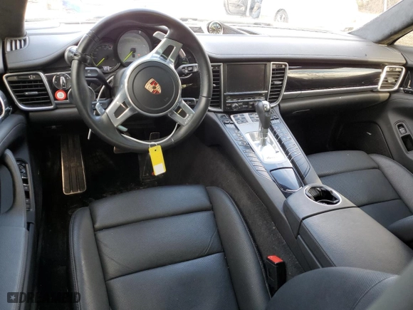 2014 Porsche Panamera S E-Hybrid with VIN WP0AD2A77EL044874, listed as a Copart auction lot 80657424 with 73,809 mi miles and Salvage Title. Bid and sale history available at carsss.com. Image 8.