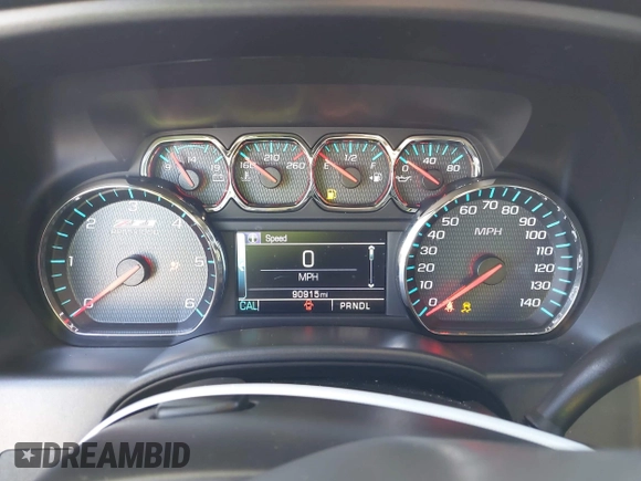 2017 Chevrolet Silverado 1500 LTZ with VIN 1GCVKSEC3HZ178961, listed as a IAAI auction lot 41932244 with 90,915 mi miles and . Bid and sale history available at DreamBid. Image 7.