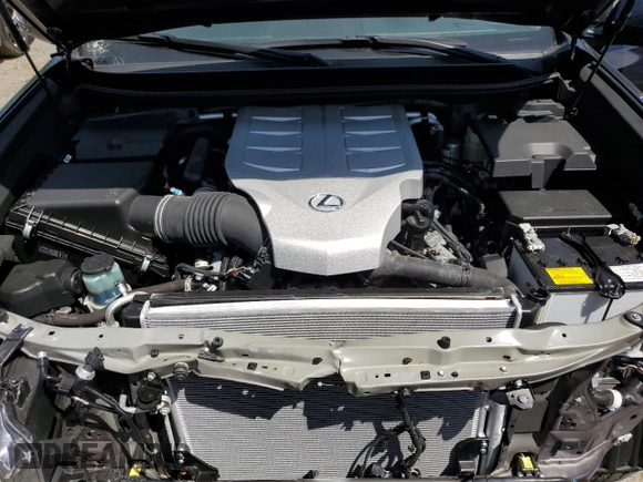 2022 Lexus GX 460 Premium with VIN JTJAM7BX8N5313848, listed as a Copart auction lot 56625585 with 24,423 mi miles and Salvage title. Bid and sale history available at DreamBid. Image 12.