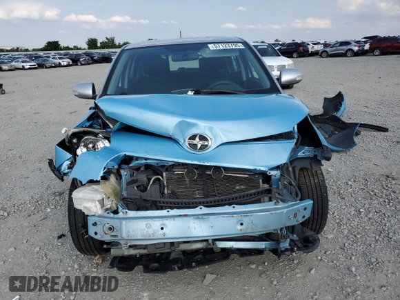2014 Scion xD with VIN JTKKUPB41E1044556, listed as a Copart auction lot 57123795 with Not provided miles and Salvage title. Bid and sale history available at DreamBid. Image 5.