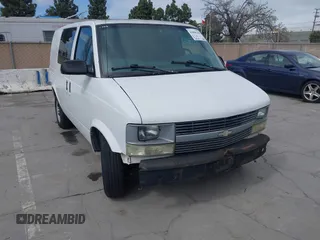 2005 Chevrolet Astro Cargo Van with VIN 1GCDM19X65B125902, listed as a IAAI auction lot 41896346 with 128,598 mi miles. Bid and sale history available at carsss.com. Image 6.