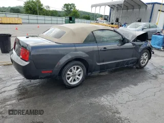 2008 Ford Mustang Deluxe with VIN 1ZVHT84N485132379, listed as a Copart auction lot 55157085 with 102,490 mi miles and Salvage title. Bid and sale history available at DreamBid. Image 3.