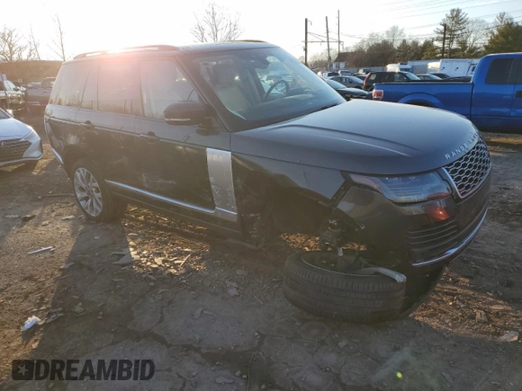 2021 Land Rover Range Rover P525 Westminster z VIN SALGS2SE2MA439576, wystawiony jako Copart lot #46220895 z przebiegiem 39 157 mil mil oraz Szkoda całkowita • Salvage title. Historia ofert i sprzedaży dostępna na DreamBid. Obrazek 4.