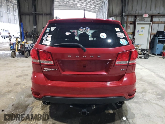 2015 Dodge Journey SXT with VIN 3C4PDDBG7FT633109, listed as a Copart auction lot 51609835 with 102,863 mi miles and Salvage title. Bid and sale history available at DreamBid. Image 6.