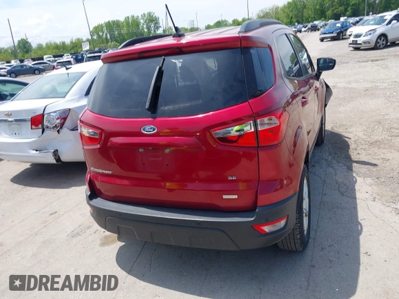 2019 Ford EcoSport SE с VIN MAJ3S2GE2KC269239, выставлен на аукционе IAAI как лот 42289964 с пробегом 97 993 миль миль и . История ставок и продаж доступна на DreamBid. Изображение 17.