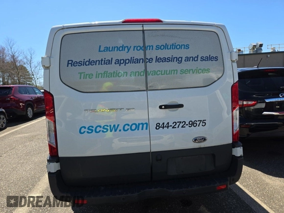 2018 Ford Transit with VIN 1FTYE1YM4JKB51978, listed as a IAAI auction lot 42201721 with 60,627 mi miles. Bid and sale history available at carsss.com. Image 1.
