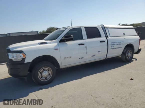 2021 Ram 2500 Tradesman with VIN 3C6UR4HJ1MG648385, listed as a Copart auction lot 53732235 with 63,059 mi miles and Non repairable. Bid and sale history available at DreamBid. Image 1.