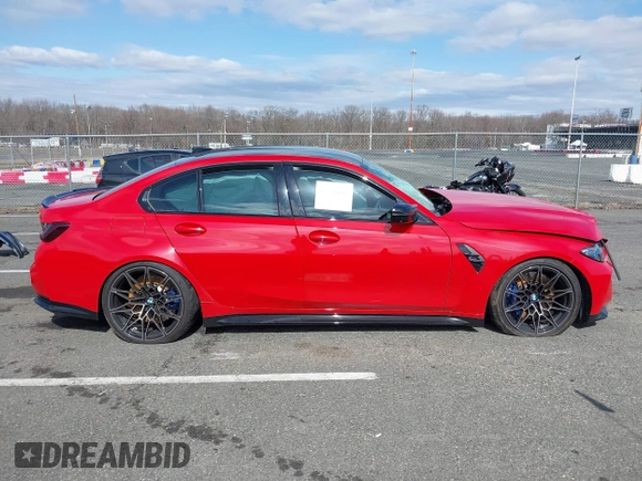 2021 BMW M3 Competition z VIN WBS33AY09MFK78325, wystawiony jako IAAI lot #41741258 z przebiegiem 30 300 mil mil oraz . Historia ofert i sprzedaży dostępna na DreamBid. Obrazek 13.