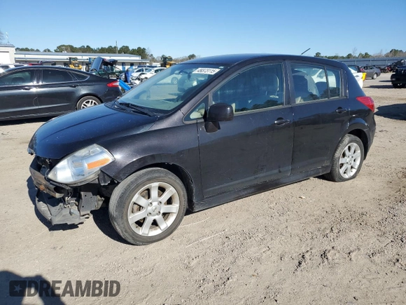 2010 Nissan Versa 1.8 SL with VIN 3N1BC1CP2AL440940, listed as a Copart auction lot 49373115 with 155,142 mi miles and Salvage Title. Bid and sale history available at carsss.com. Image 1.