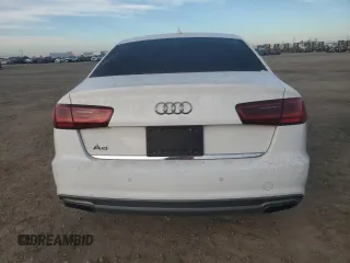 2016 Audi A6 2.0T Premium Plus with VIN WAUDFAFC2GN123428, listed as a Copart auction lot 86282074 with 84,316 mi miles and Salvage Title. Bid and sale history available at carsss.com. Image 6.