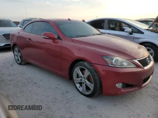 2012 Lexus IS 250 C with VIN JTHFF2C28C2523081, listed as a Copart auction lot 75138684 with Not provided miles and Salvage title. Bid and sale history available at DreamBid. Image 4.