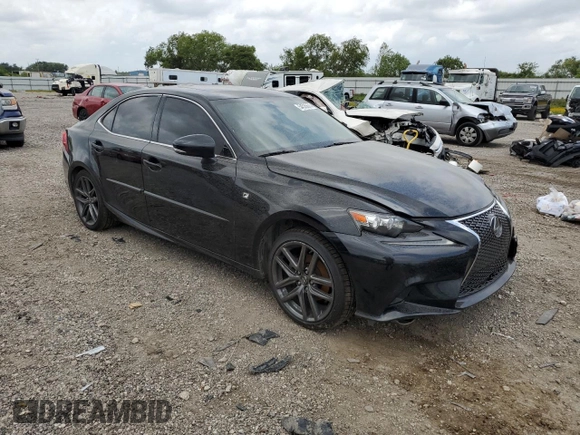 2015 Lexus IS 250 z VIN JTHCF1D23F5024431, wystawiony jako Copart lot #54535675 z przebiegiem 191 395 mil mil oraz Szkoda całkowita • Salvage title. Historia ofert i sprzedaży dostępna na DreamBid. Obrazek 4.