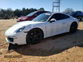 2014 Porsche 911 Carrera with VIN WP0AA2A95ES106613, listed as a Copart auction lot 89306515 with 30,573 mi miles and Salvage Title. Bid and sale history available at carsss.com. Image 1.