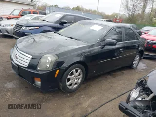 2007 Cadillac CTS with VIN 1G6DM57TX70105368, listed as a IAAI auction lot 41923741 with 174,511 mi miles. Bid and sale history available at carsss.com. Image 2.