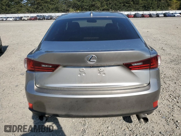 2015 Lexus IS 250 z VIN JTHCF1D21F5019549, wystawiony jako Copart lot #54077215 z przebiegiem 68 672 mil mil oraz Szkoda całkowita • Salvage title. Historia ofert i sprzedaży dostępna na DreamBid. Obrazek 6.