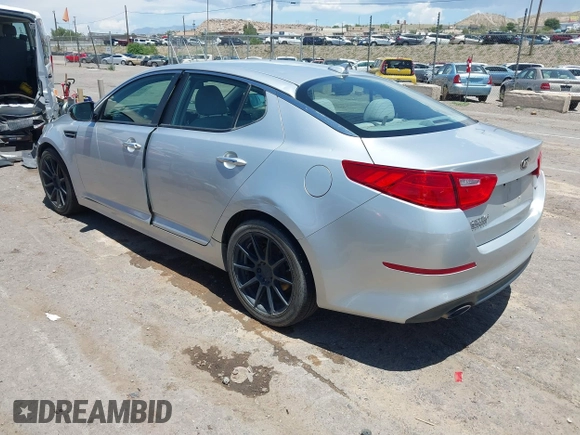 2015 Kia Optima LX with VIN 5XXGM4A75FG395564, listed as a IAAI auction lot 42647545 with 114,285 mi miles and . Bid and sale history available at DreamBid. Image 3.