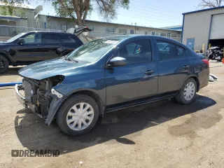 2017 Nissan Versa SV with VIN 3N1CN7AP9HL856692, listed as a Copart auction lot 58520365 with 41,492 mi miles and Salvage title. Bid and sale history available at DreamBid. Image 1.