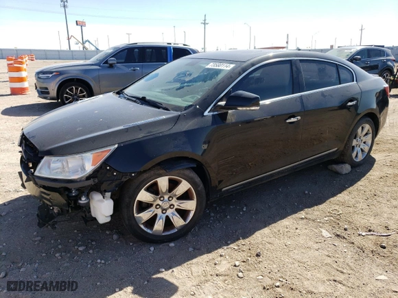 2012 Buick LaCrosse Premium 3 with VIN 1G4GH5E38CF370729, listed as a Copart auction lot 73580114 with 110,666 mi miles and Clean Title. Bid and sale history available at carsss.com. Image 1.