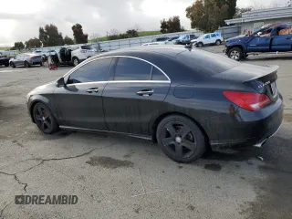 2015 Mercedes-Benz CLA 250 with VIN WDDSJ4EBXFN248085, listed as a Copart auction lot 50968685 with 164,339 mi miles and Salvage Title. Bid and sale history available at DreamBid. Image 2.