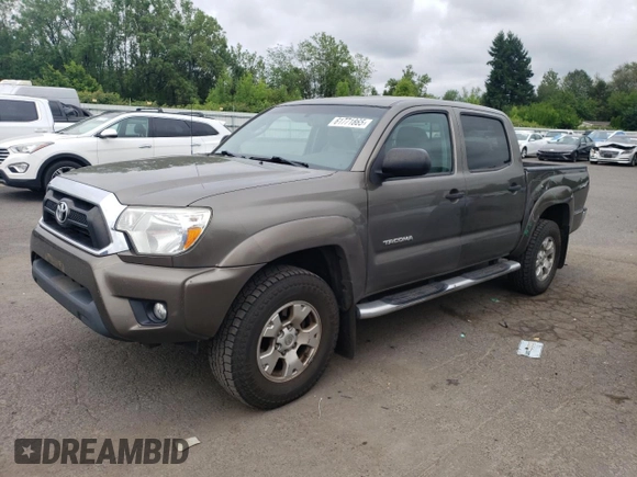 2013 Toyota Tacoma with VIN 3TMLU4EN5DM106850, listed as a Copart auction lot 61771865 with 153,507 mi miles and Salvage title. Bid and sale history available at DreamBid. Image 1.