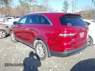 2018 Kia Sorento LX V6 with VIN 5XYPGDA50JG423071, listed as a IAAI auction lot 41275965 with 87,264 mi miles. Bid and sale history available at carsss.com. Image 3.