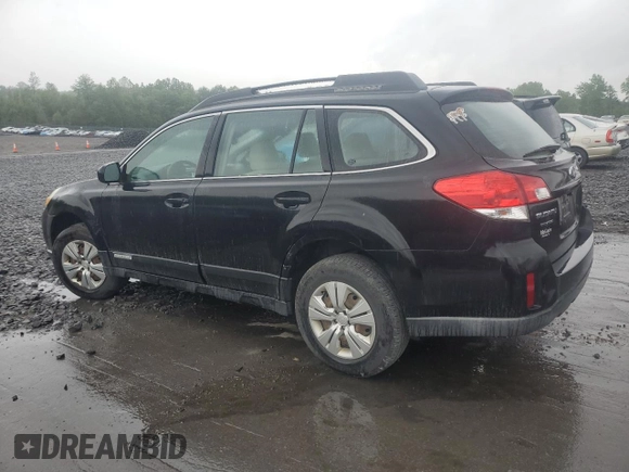 2011 Subaru Outback 2.5i z VIN 4S4BRBAC9B3353790, wystawiony jako Copart lot #57381165 z przebiegiem 175 761 mil mil oraz Szkody całkowita. Historia ofert i sprzedaży dostępna na DreamBid. Obrazek 2.