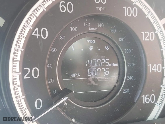 2014 Honda Accord Sedan EX-L with VIN 1HGCR2F88EA203751, listed as a IAAI auction lot 41608367 with 143,025 mi miles. Bid and sale history available at carsss.com. Image 15.